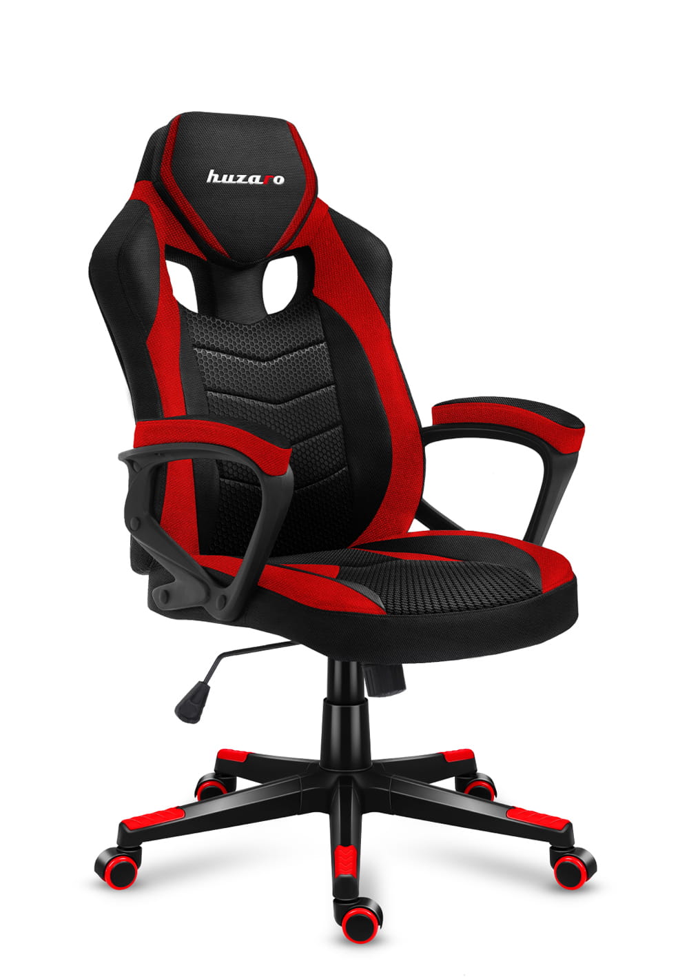 HUZARO FORCE 2.5 Rot Mesh Gaming-Stuhl