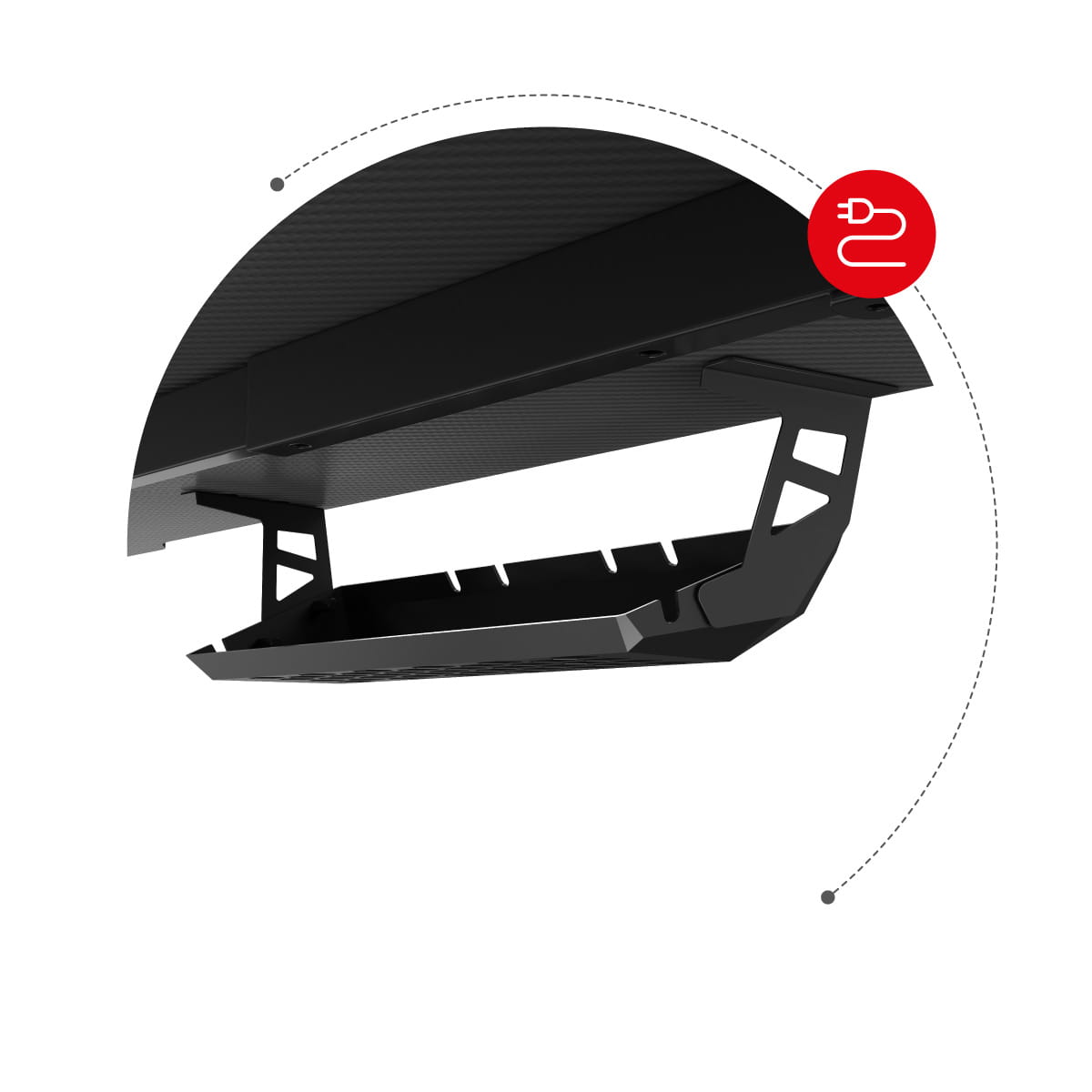 Huzaro Hero 4.8 Gaming-Schreibtisch RGB LED