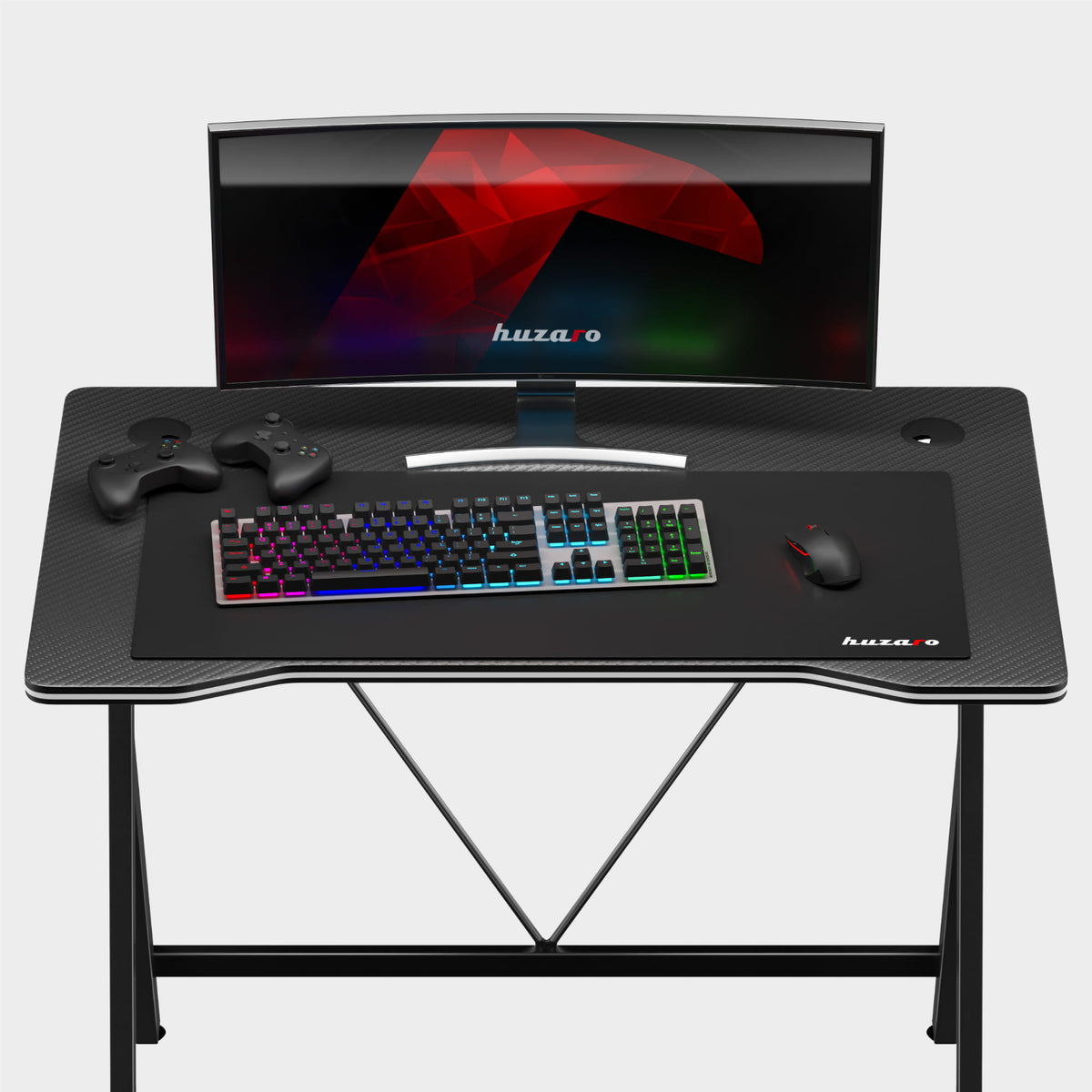 Huzaro Hero 1.4 Gaming-Schreibtisch Schwarz