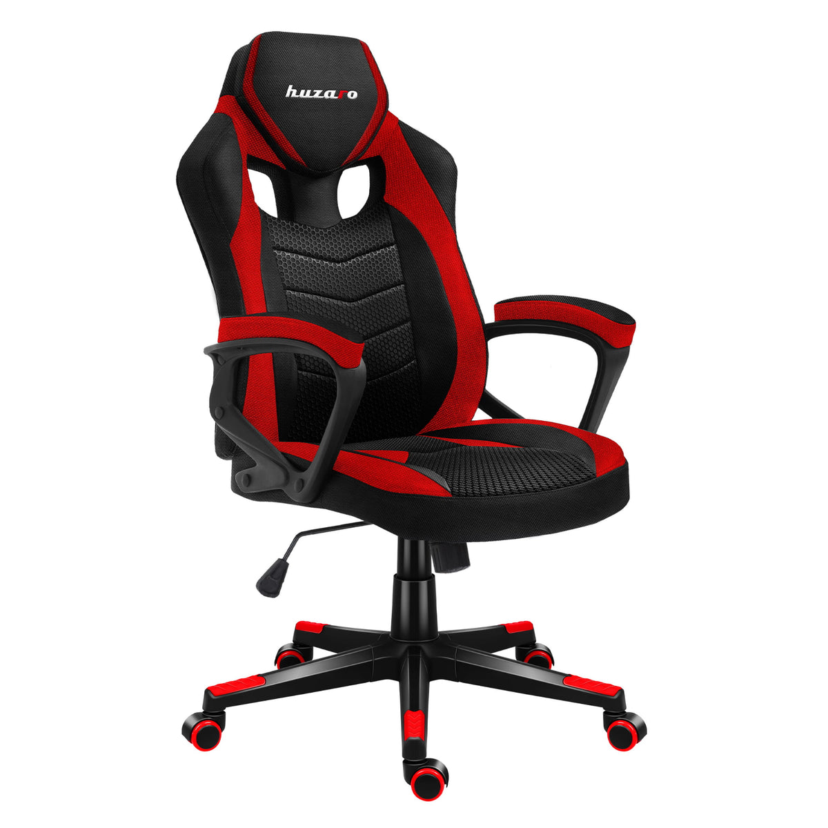 HUZARO FORCE 2.5 Rot Mesh Gaming-Stuhl