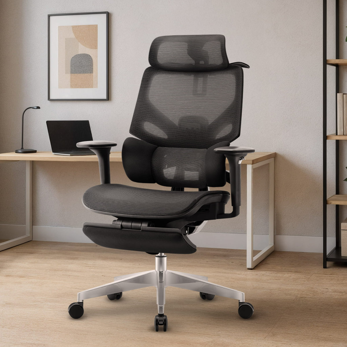 Ergonomischer Stuhl Mark Adler Expert 8.7 Schwarz Mesh