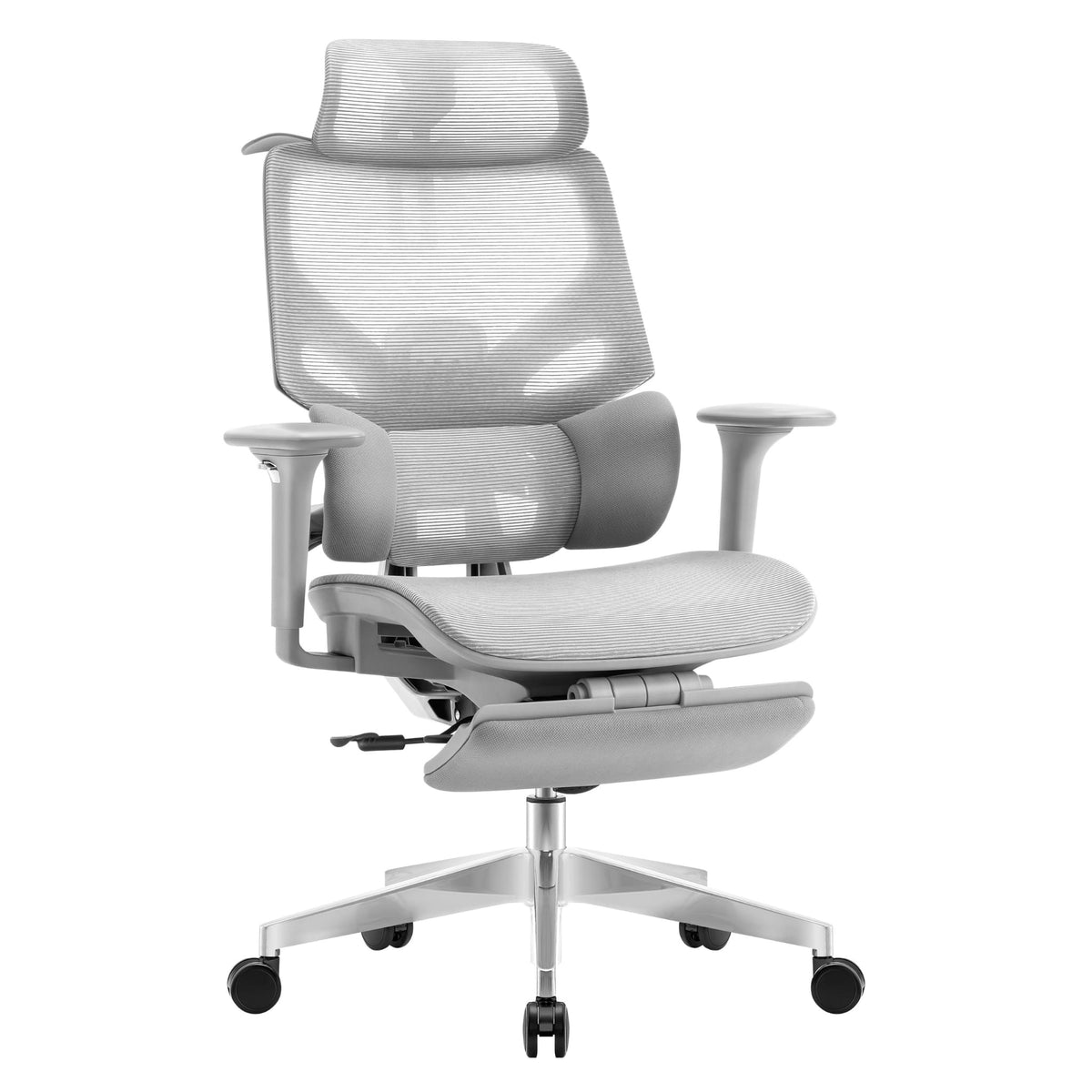 Ergonomischer Stuhl Mark Adler Expert 8.7 Grau Mesh