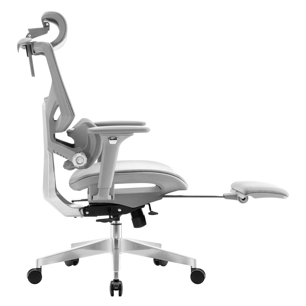 Ergonomischer Stuhl Mark Adler Expert 8.7 Grau Mesh