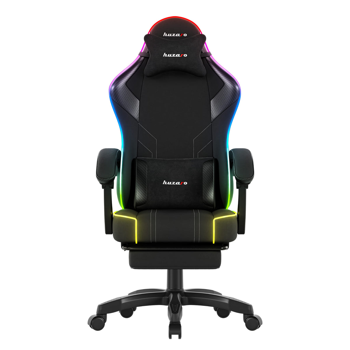 Huzaro Force 3.7 RGB LED Black Gaming-Stuhl