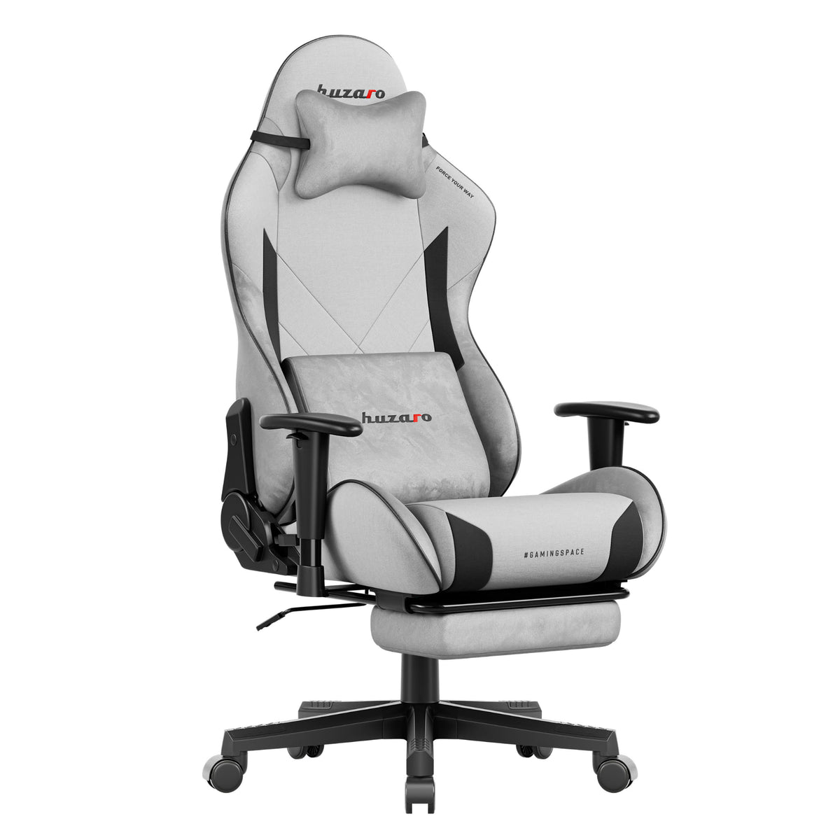 Huzaro Force 5.7 Grauer Gaming-Stuhl