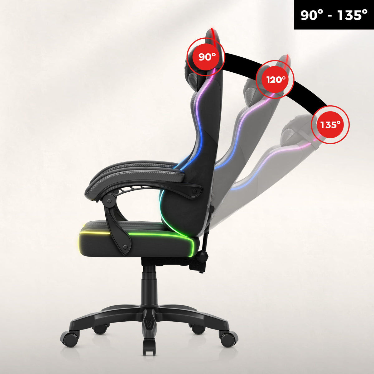 Ein Gaming-Stuhl, der sich an dich anpasst