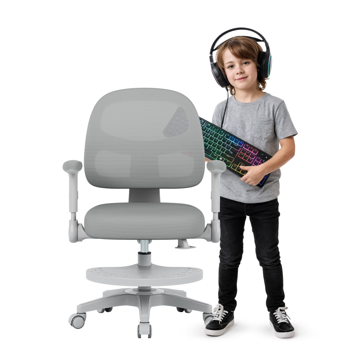 Mark Adler JUNIOR 5.0 Grau Drehstuhl 