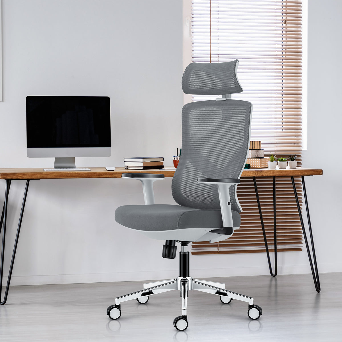 Mark Adler Manager 3.3 Weiß Ergonomischer Bürostuhl