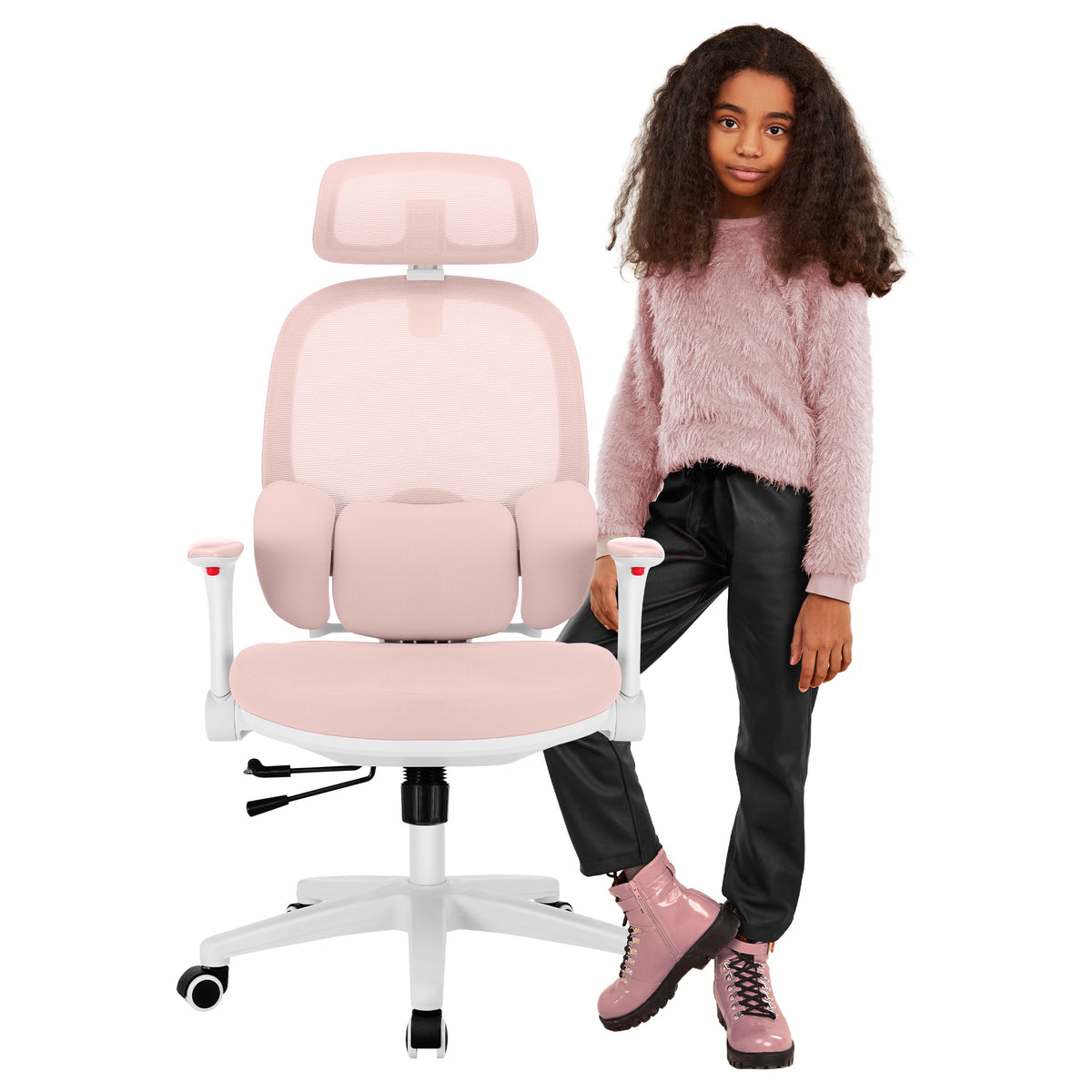 Mark Adler Junior 6.3 Pink ergonomischer Kinderstuhl