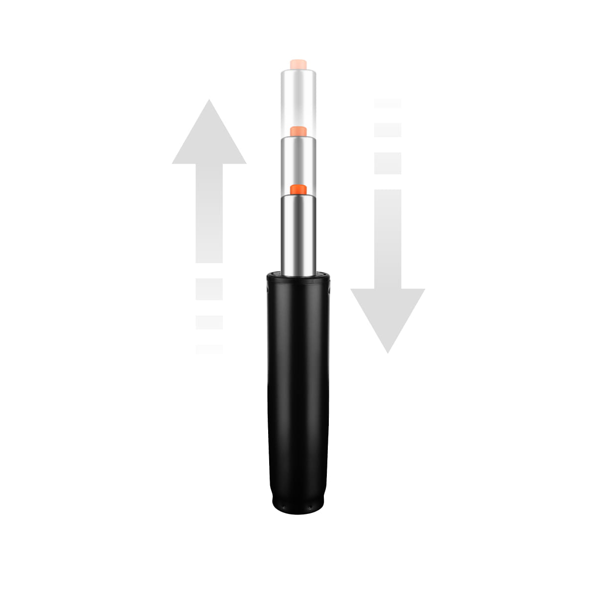 Universal-Gasdruckzylinder für Drehstühle 