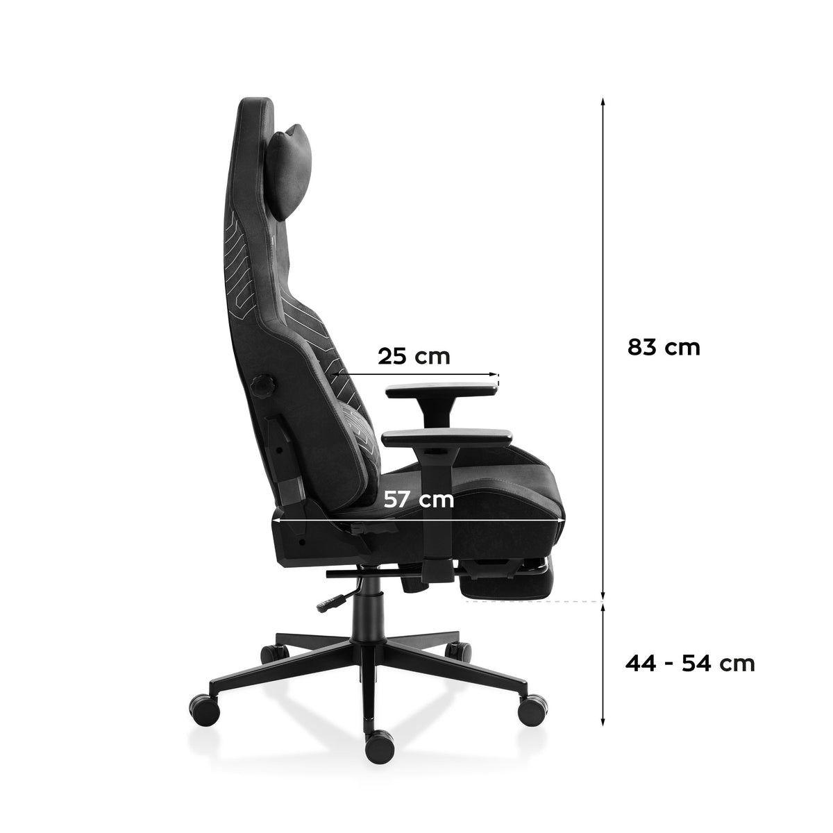 Huzaro Force 8.1 Schwarz Gaming Stuhl