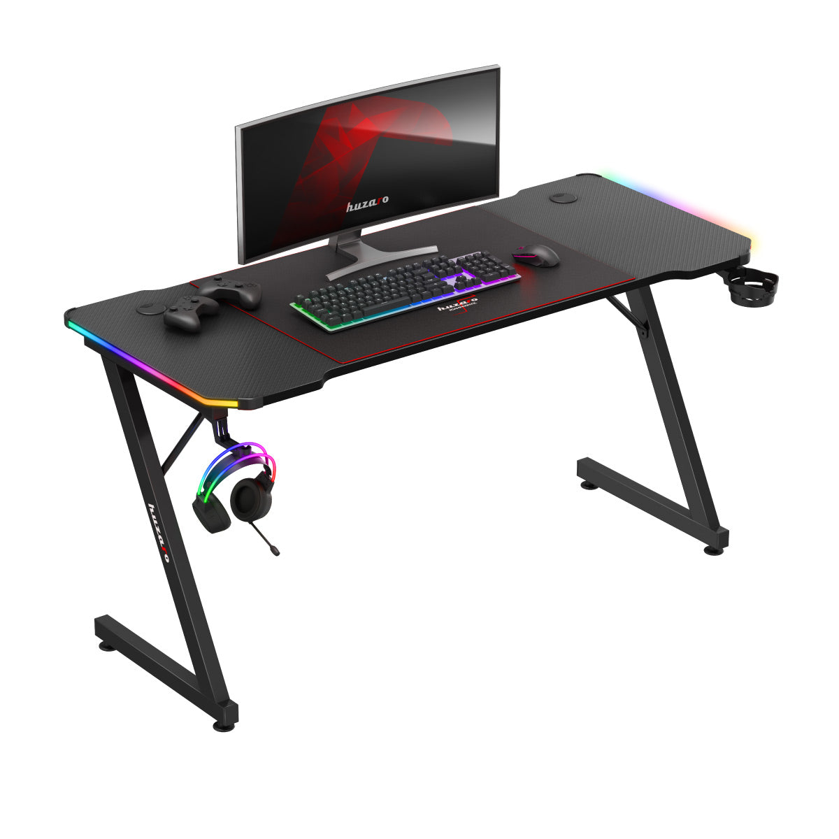Huzaro Hero 3.3 Gaming-Schreibtisch RGB LED