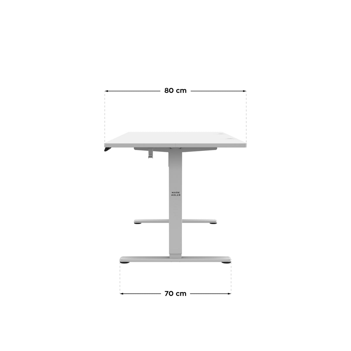 Mark Adler Leader 7.6 Elektrischer Schreibtisch Weiß