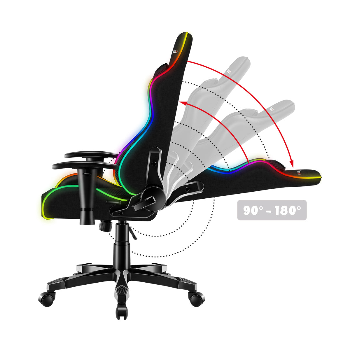 Bequemer Seitenstützenmechanismus